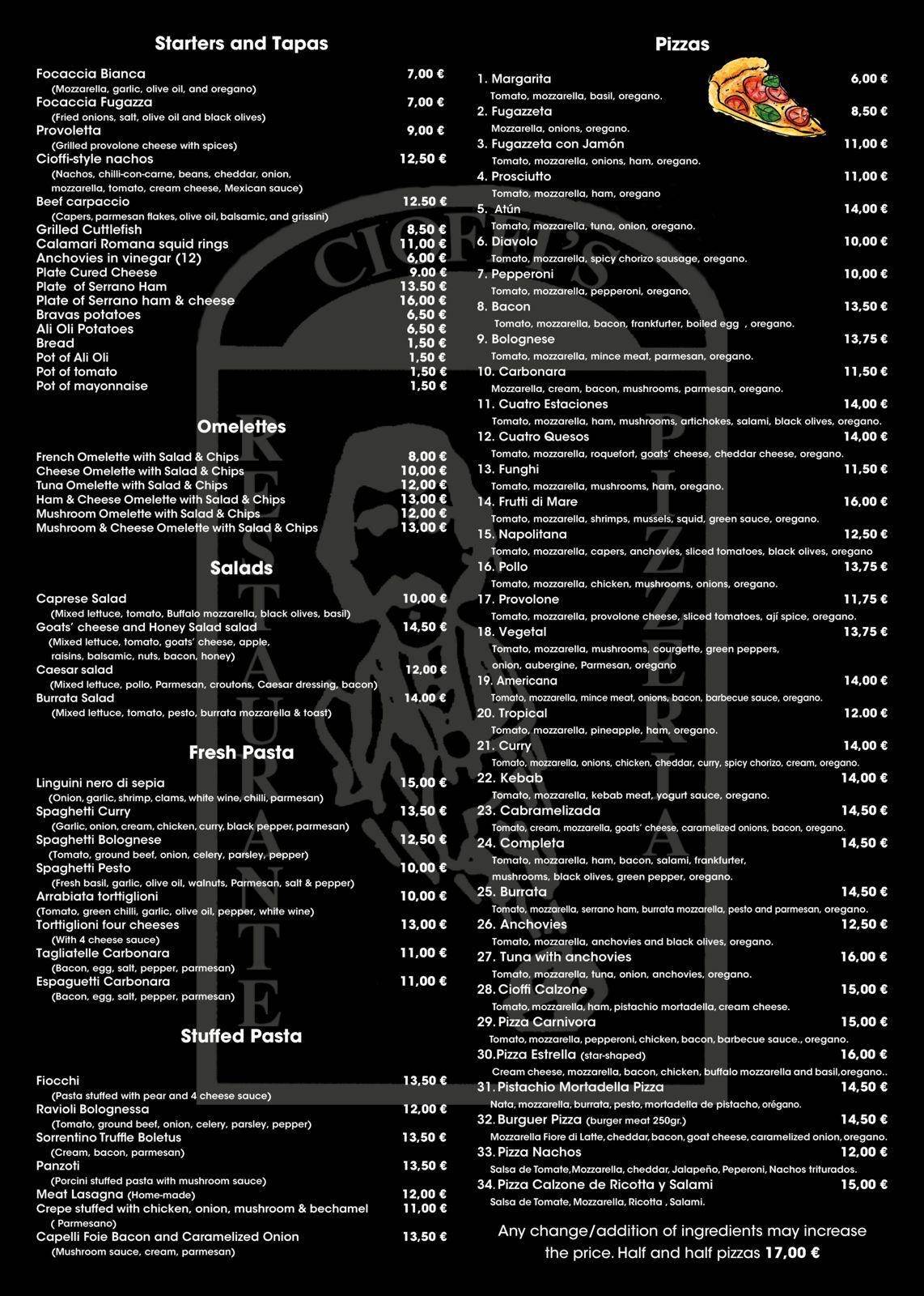 Pizzeria Cioffi en Alcossebre — foto 2